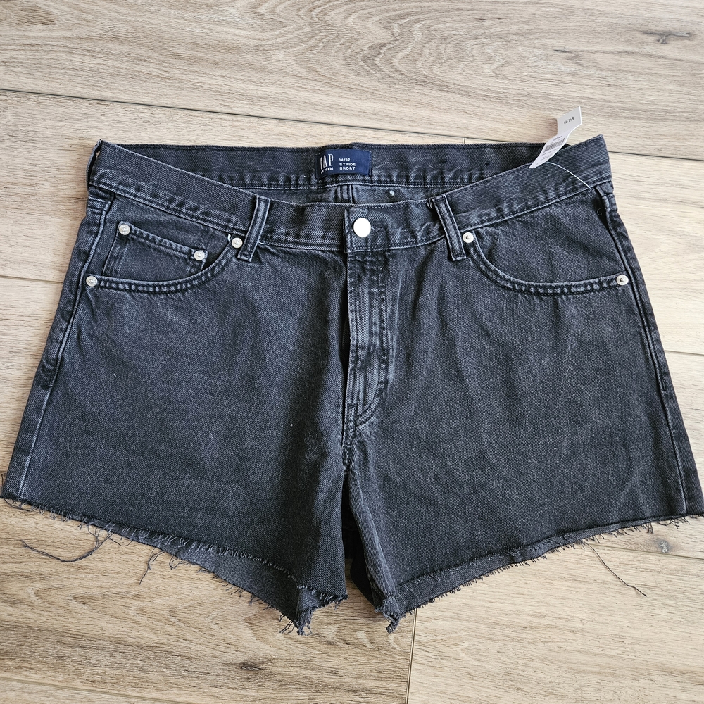 GAP Women's Dark Gray Jean Shorts